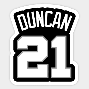 Tim Duncan - CLASSIC Sticker